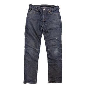 Rev'it Lombard 2RF Jeans Mens 30 (31x30) Motorcycle Cordura Denim Dark Wash